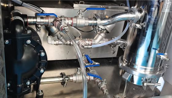 ISO Pneumatische Stahlnetzreinigungsmaschine, Antiverschleißlöschmaschine