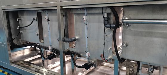 0.3Mpa-0.6Mpa Korbreinigungsmaschine Korrosionsbeständig bei Sprühen