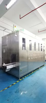 Maschine zur Reinigung von Multi-Slot-Korb-Industrielle mit rotierendem Spray