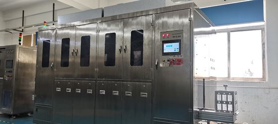 1-10 Rpm automatischer Korbwaschmaschine, stabile industrielle Korbreinigungsanlage