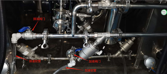 Wasserbasierte automatische Bildschirmreinigungsmaschine in drei Phasen
