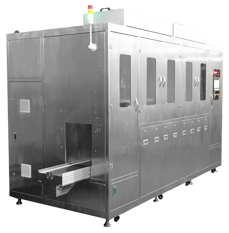 Edelstahl Korbwaschmaschine Korrosionsschutz, 380V Industrie-Korbreinigungsanlage