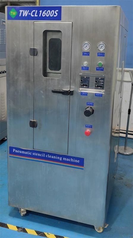 0.45-0.7Mpa Pneumatischer Schablonenreiniger, korrosionsbeständiger Schablonenwascher