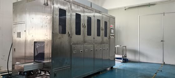 Mehrzweckwaschmaschine aus Kunststoff, praktische industrielle Korbreinigungsanlage