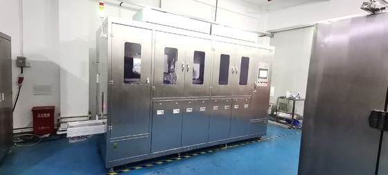 Maschine zur Reinigung von Multi-Slot-Korb-Industrielle mit rotierendem Spray